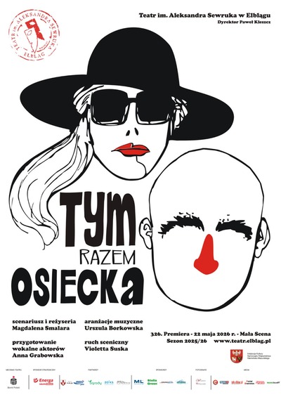 Plakat wydarzenia:  TYM razem Osiecka 