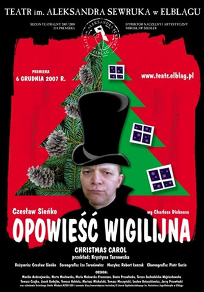Plakat wydarzenia: Opowieść wigilijna